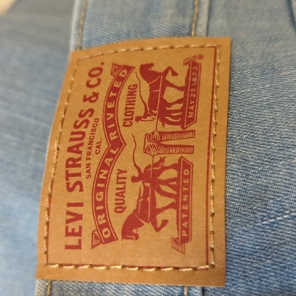 New Levi's 720 high rise skinny denim distressed jeans Plus Size NWT Sz 22W - Picture 7 of 12